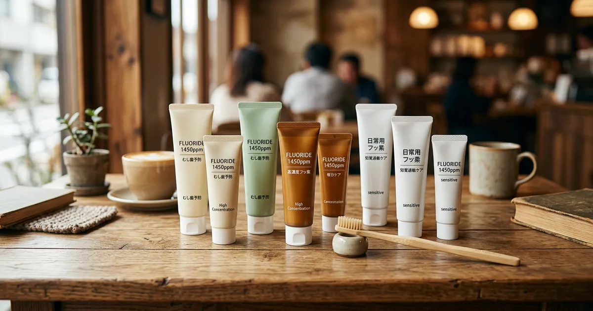 フッ素配合歯磨き粉おすすめ9選【濃度別・用途別に整理】